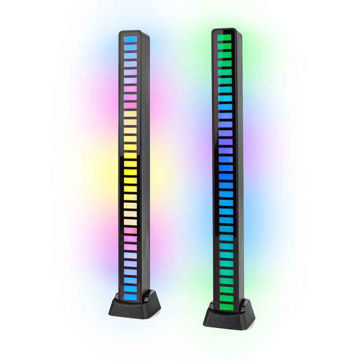 MECHARITE - RGB LED Niveauer Lampefod - 2-pak
